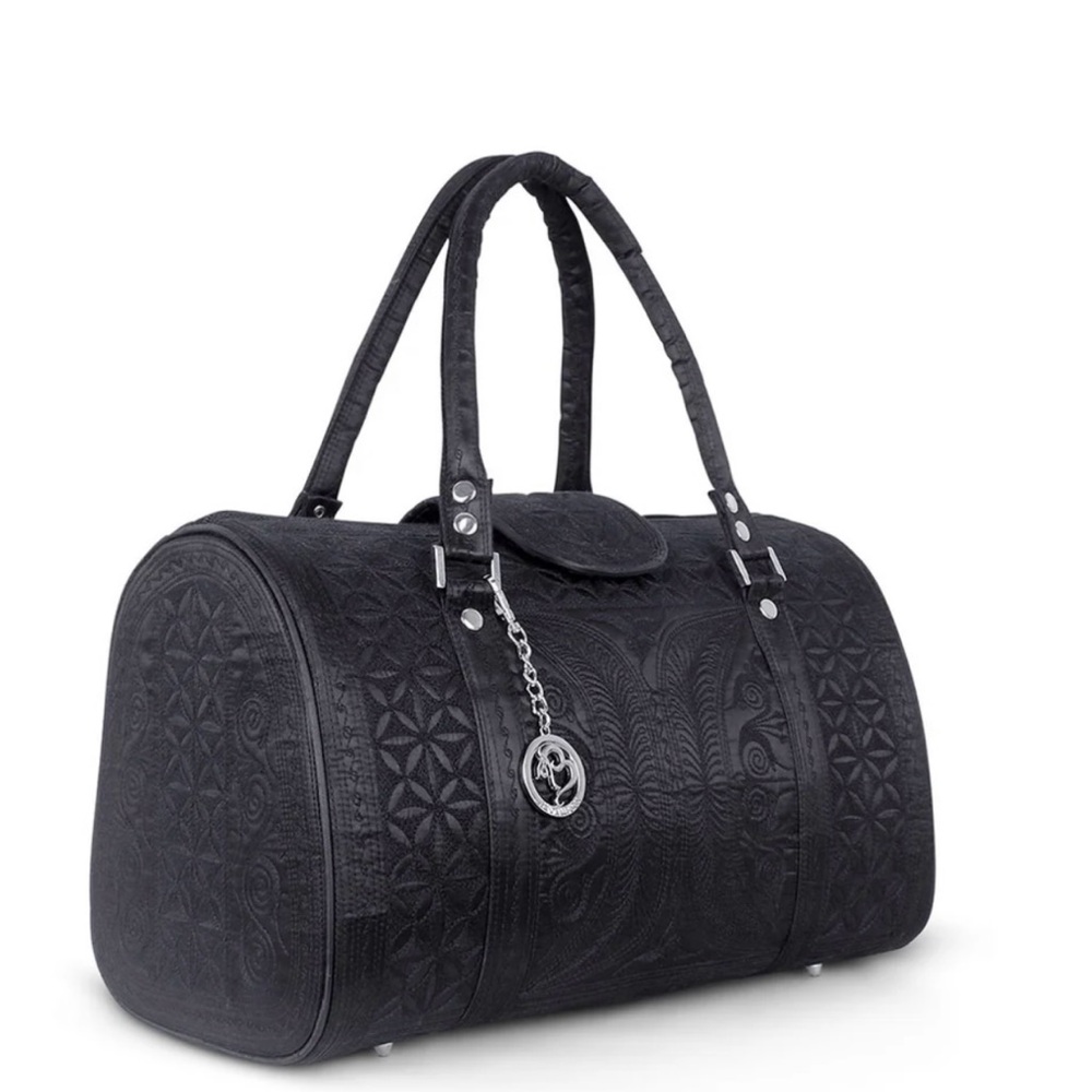 Banda Bag Mini Weekend Bag with Silver Hardware